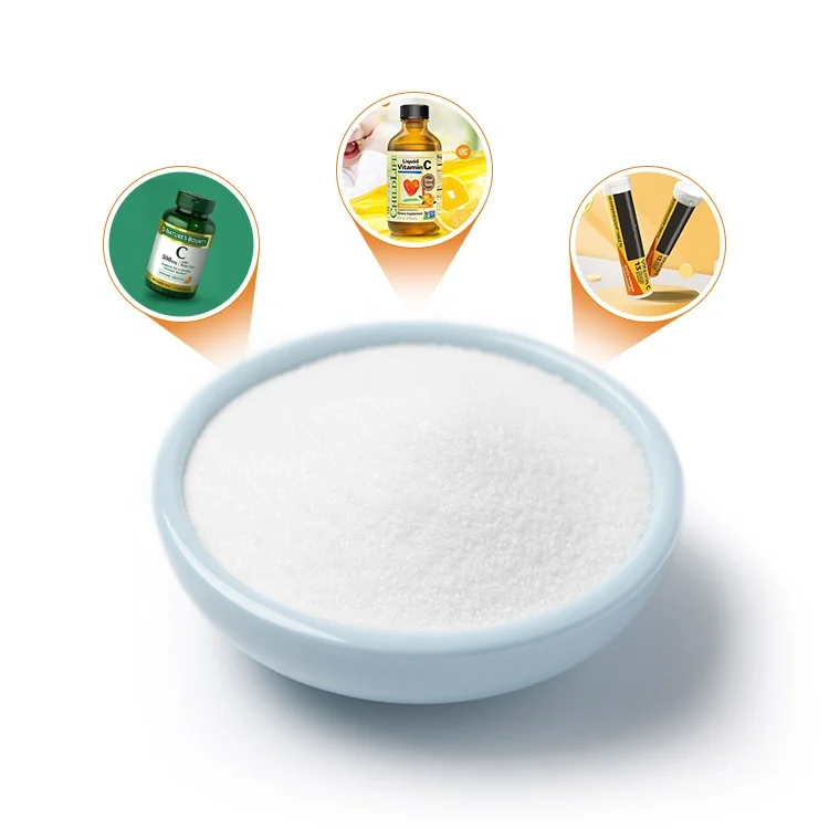 Industry Supply Food Additives Vitamins Food Grade Antioxidant Vitamin C Powder