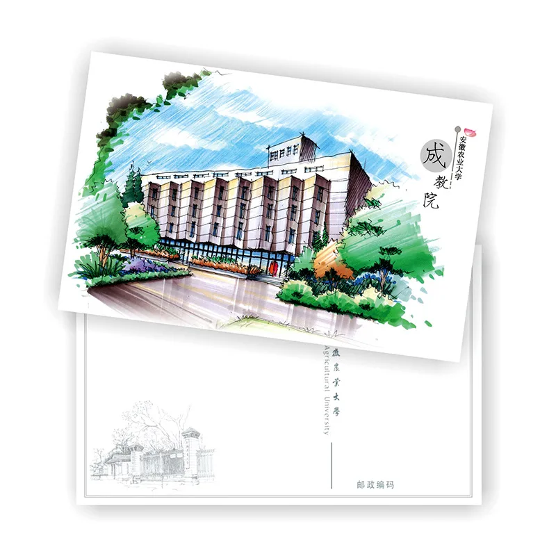 
Ebay hot sale paper thank you card video postcard full color card printing cheap price 