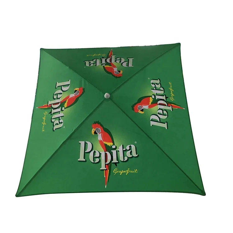 Горячая Распродажа зонтик для внутреннего дворика зеленый 4K наружный зонтик квадратные пляжные зонтики