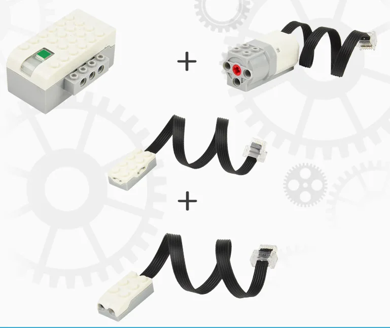 Electric WeDo 2.0 Power Function Parts 45301 Smart Hub for 45300 Programmable Robotics Building Blocks STEM Educational Toy