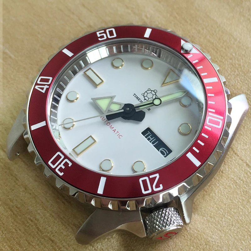 Изготовленный на заказ 38*30 6 мм Наклонный алюминиевый ободок SRPD Skx007 Запчасти для часов Сменные наручные часы инструменты и запчасти