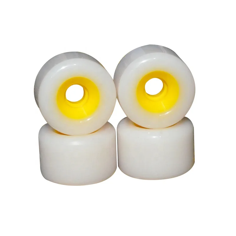 90% rebound pu core 69*45mm wholesale custom printed longboard wheels