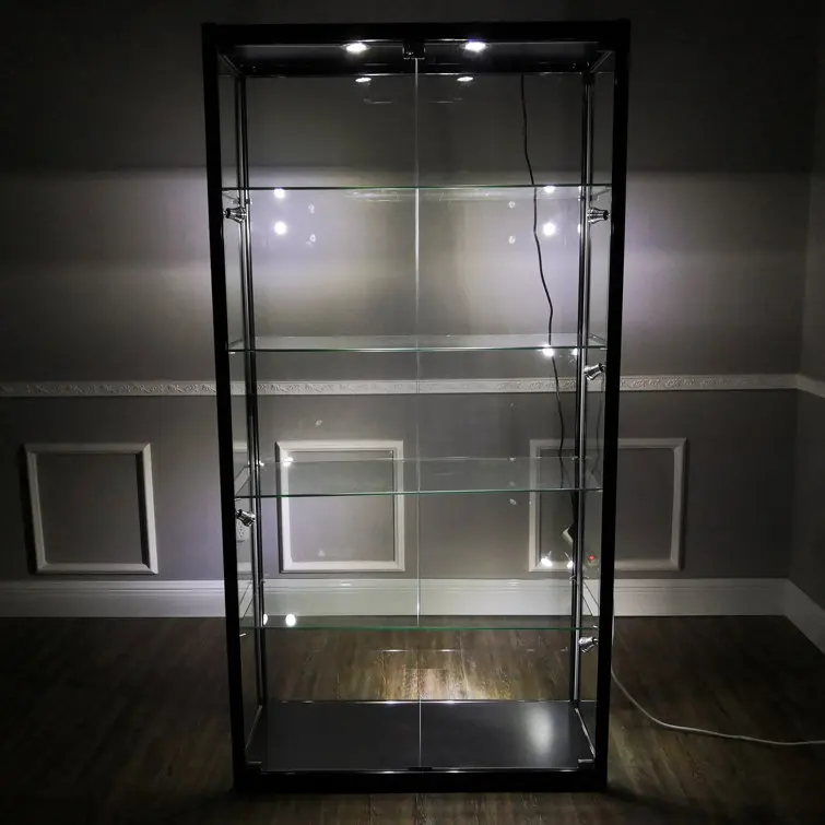 Boutique display cabinet and used glass showcases and display cases for jewelry showcase smoke shop display