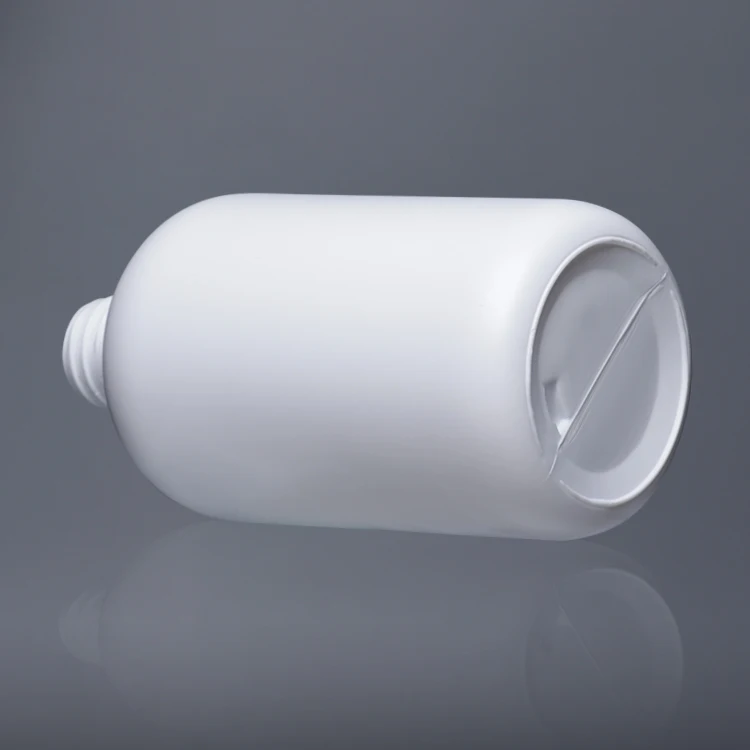 500ml Recycling White Empty Plastic PE Lotion Pink Personalized Shampoo Bottles Packing Travel Pack Shampoo