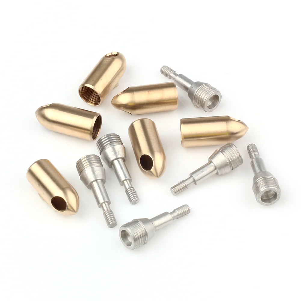 Linkboy Archery Brass Whistle Arrow Tip 125 Grain Hunting Broadheads for Compound Bow And Crossbow hunting arrows