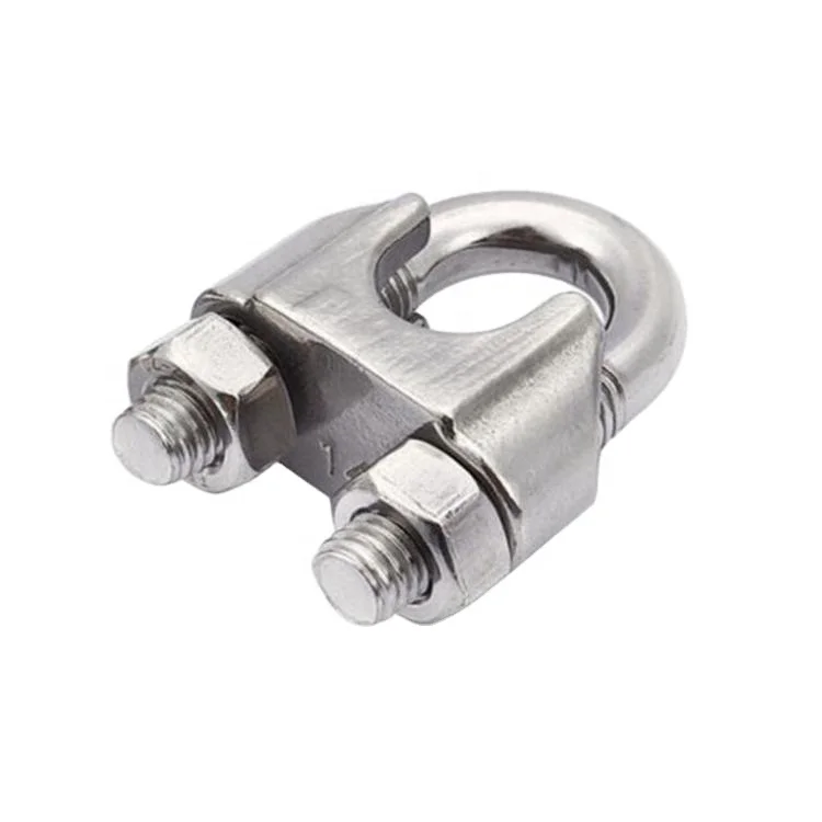 DIN741 steel wire rope clamp (cable clamp) quality is guaranteed