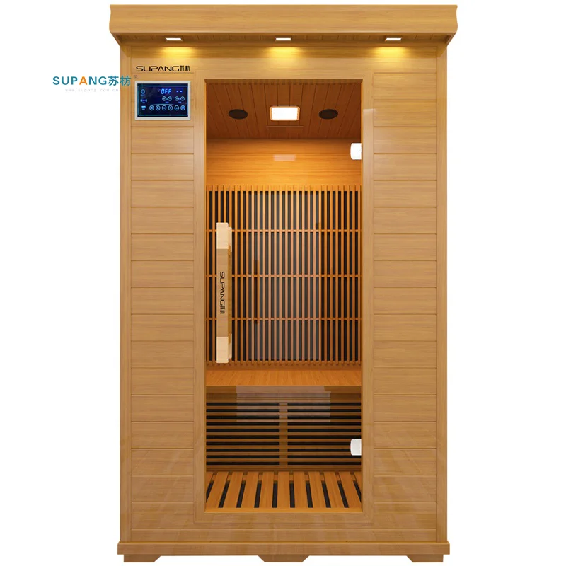 New Design Fashionable low emf two persons Infrared Sauna Room for sale