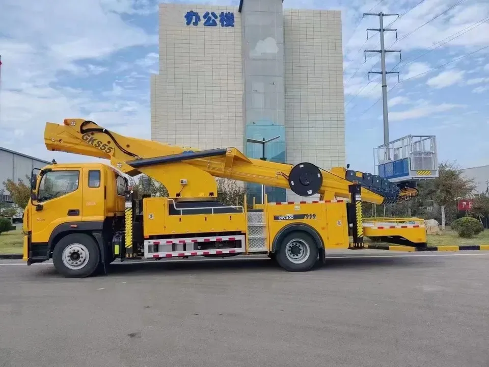 Aerial working equipment GKS55 truck aerial working platform 55m  Aerial Working Platform truck for sale
