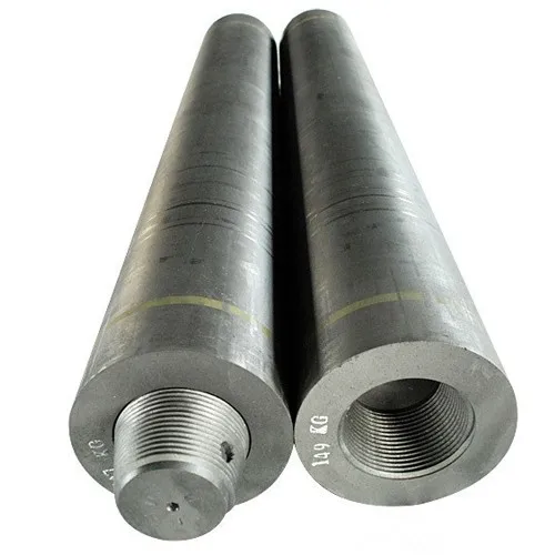 75-200mm graphite electrode rod Rp regular power HP graphite electrode carbon Rod for Electric Arc Furnace