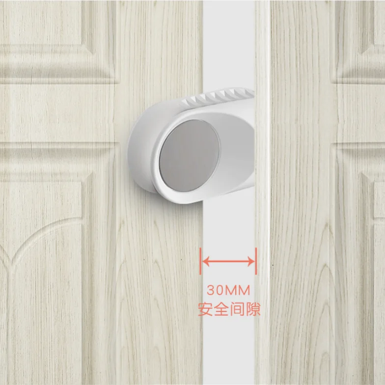 Запатентованный дизайн, поворотный дверной ограничитель, защита двери от детей