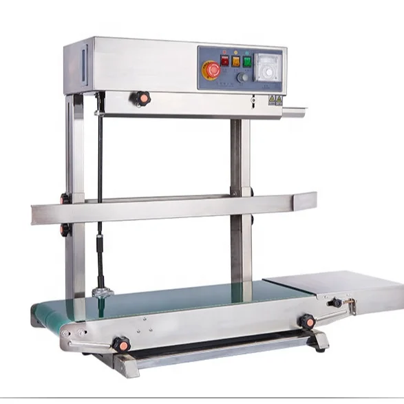 FR-770-500 Automatic horizontal plastic film bags commercial heat sealing machine continuous band sealer