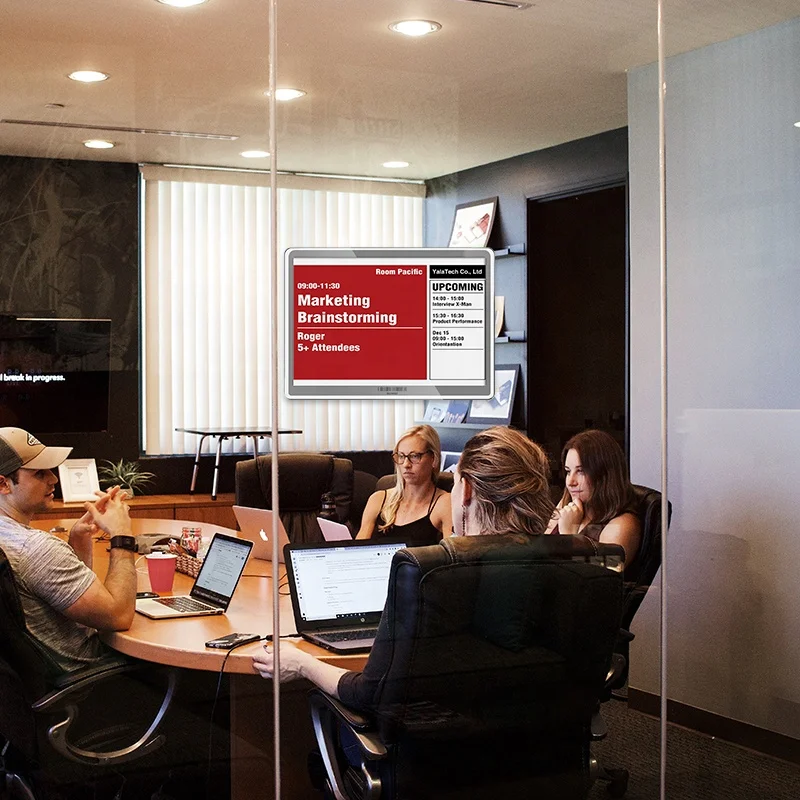 YalaTech Electronic Shelf label 7.5 Inch E-paper Meeting Room Sign Digital Signage Eink Display Screen