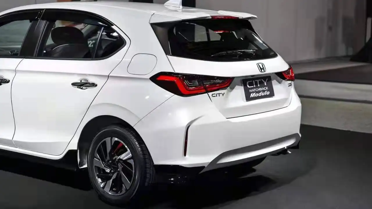 czj for honda CITY HATCHBACK 2021 2022+ CAR REAR ABS ROOF SPOILER