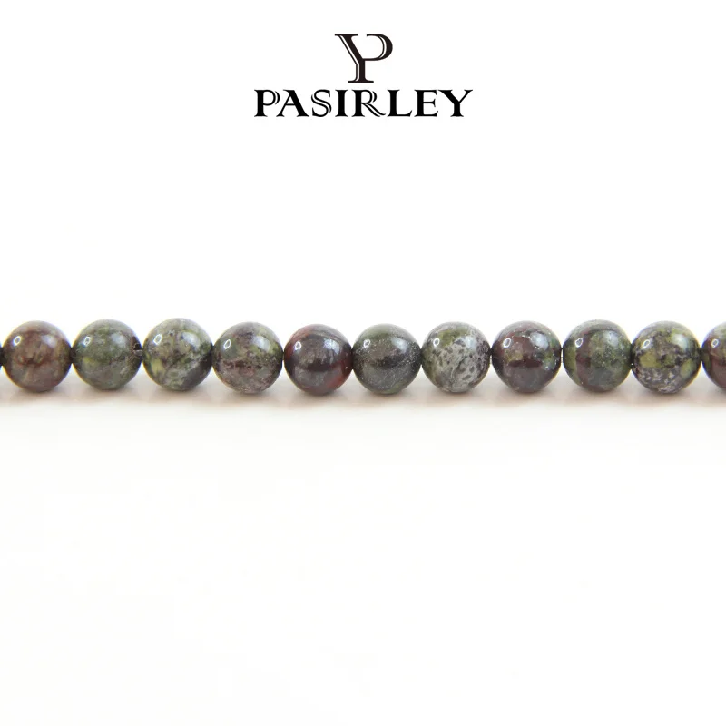 Wholesale Fashion Crystal Beads Natural Red Blood Jasper Mixed Colors 4mm Round Stone Beads for Jewelry Making