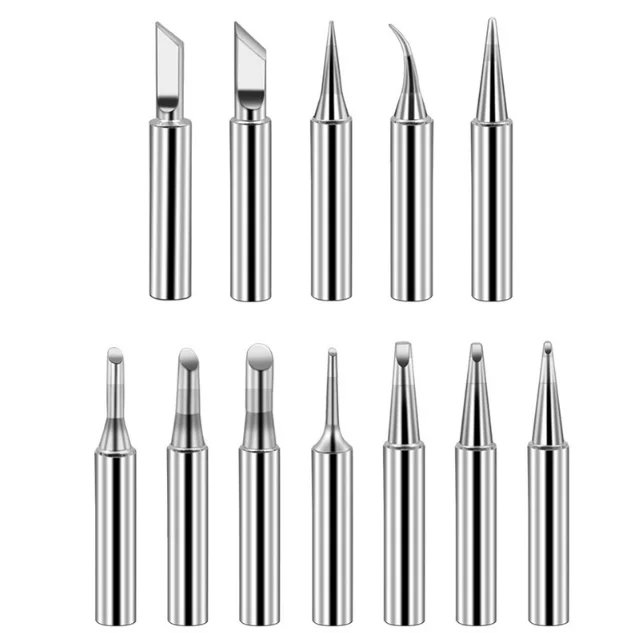 Soldering iron tip slanted tip 900M-T-K 936 constant temperature soldering iron tip single pack of 5 pieces/10 pieces