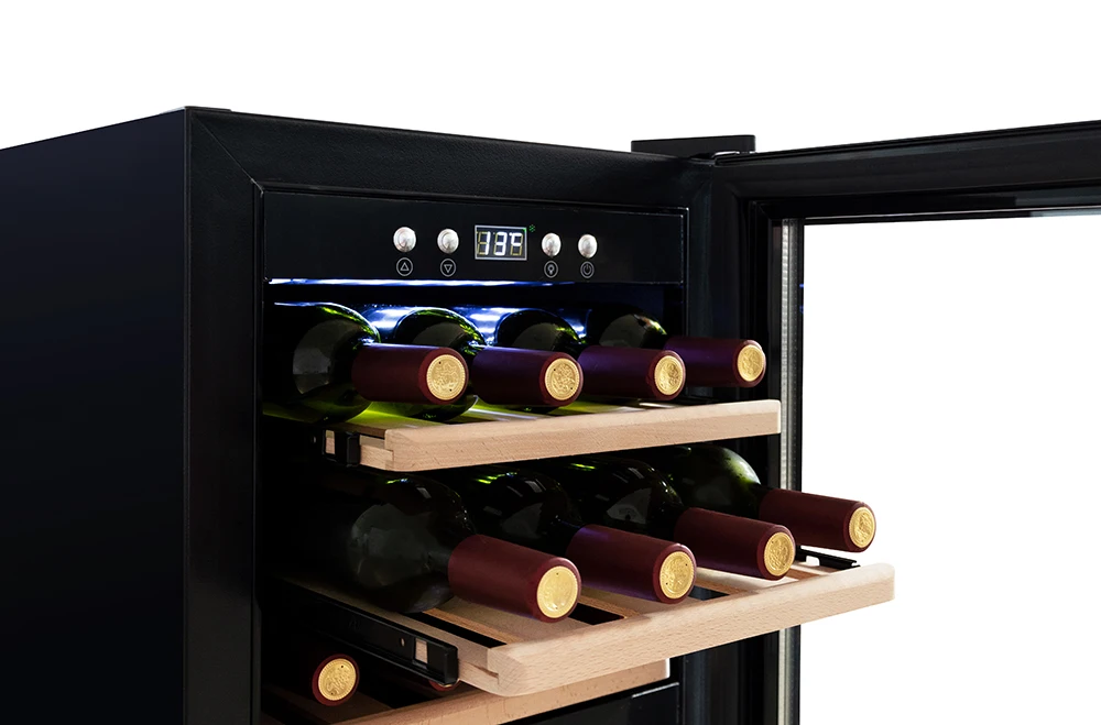High Quality Compressor Household Individual 137 Bottles Single Zone Wine Freezer
