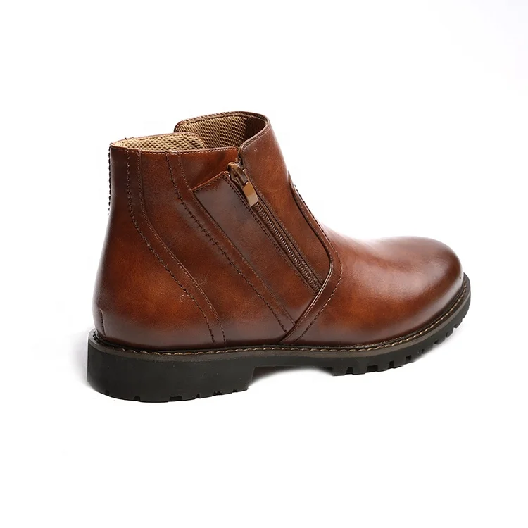 
Most popular export quality factory price protect hiking rubber boots with zipper 