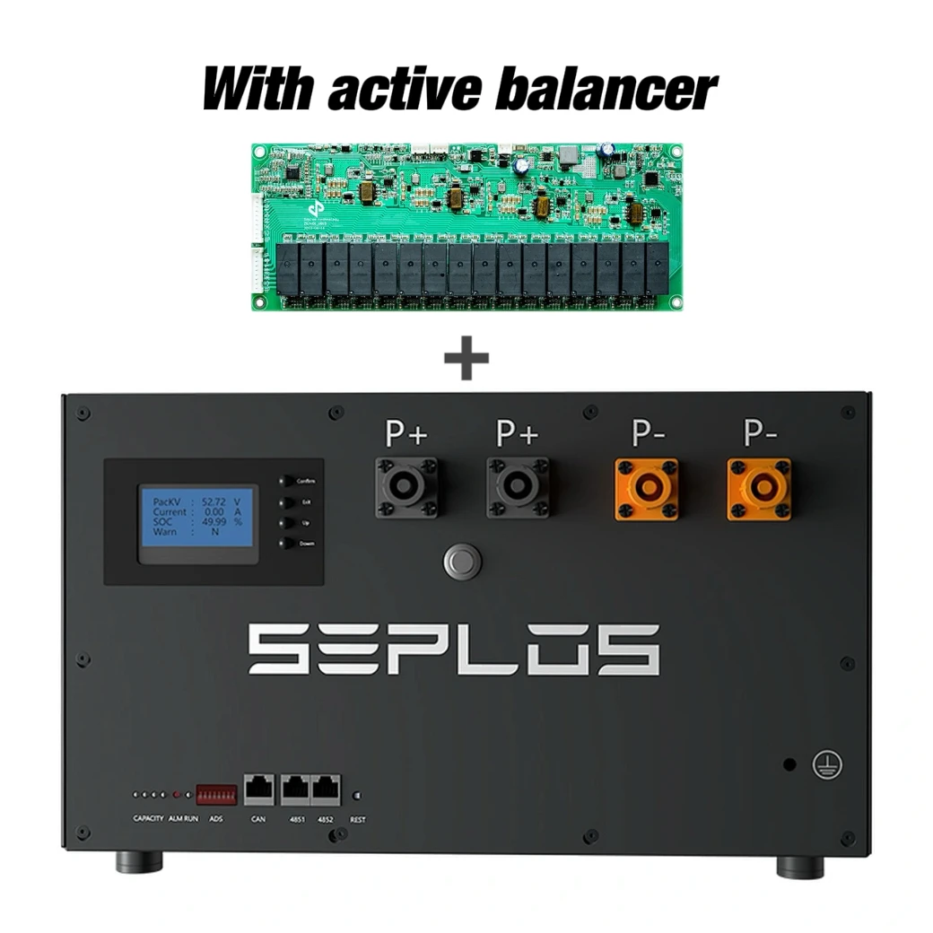V3 версия Seplos Mason 280 Набор для творчества с BMS 48 В 200a 3 0 активный балансировочный аккумулятор MASON корпус батареи 15 кВтч