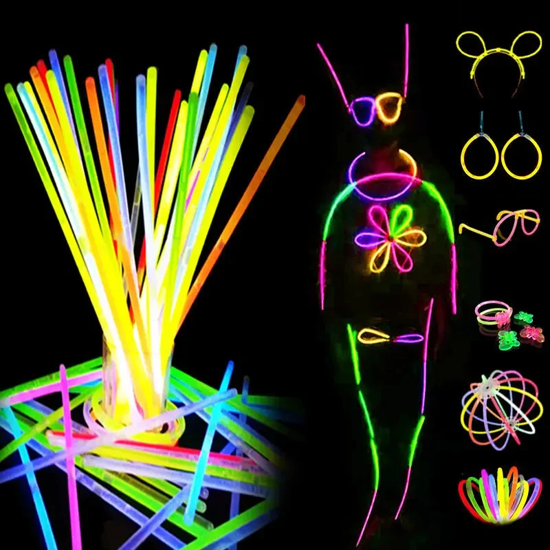 Promotional Kid Chinese Other Birthday Valentines Party LED Decoration Holiday Supplies Partysticks Glow Stick for Kids