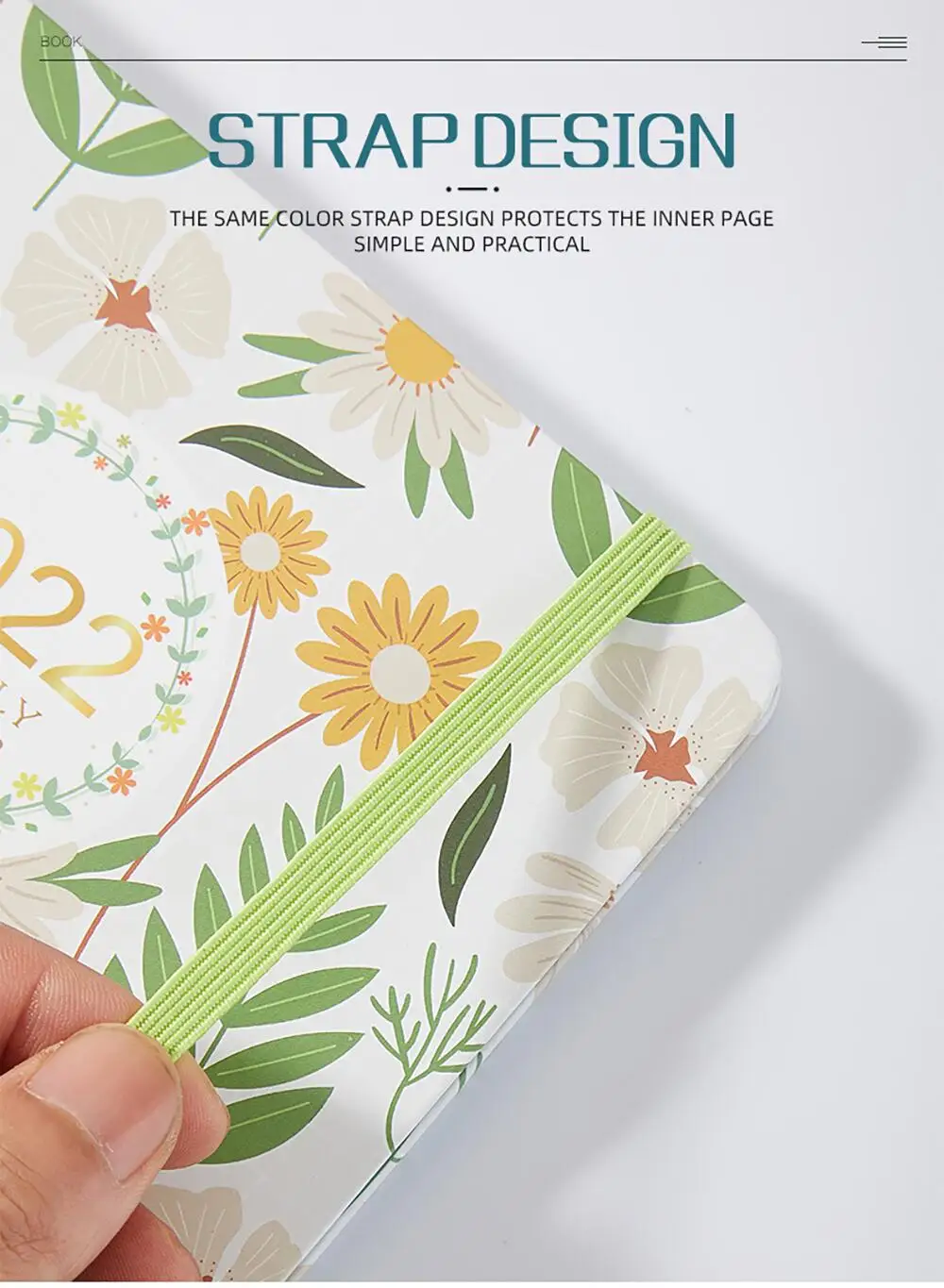 365 Day Diary Notebook Planner Colorful Inner Page Notepad Daily Plan Yearly Agenda School Office