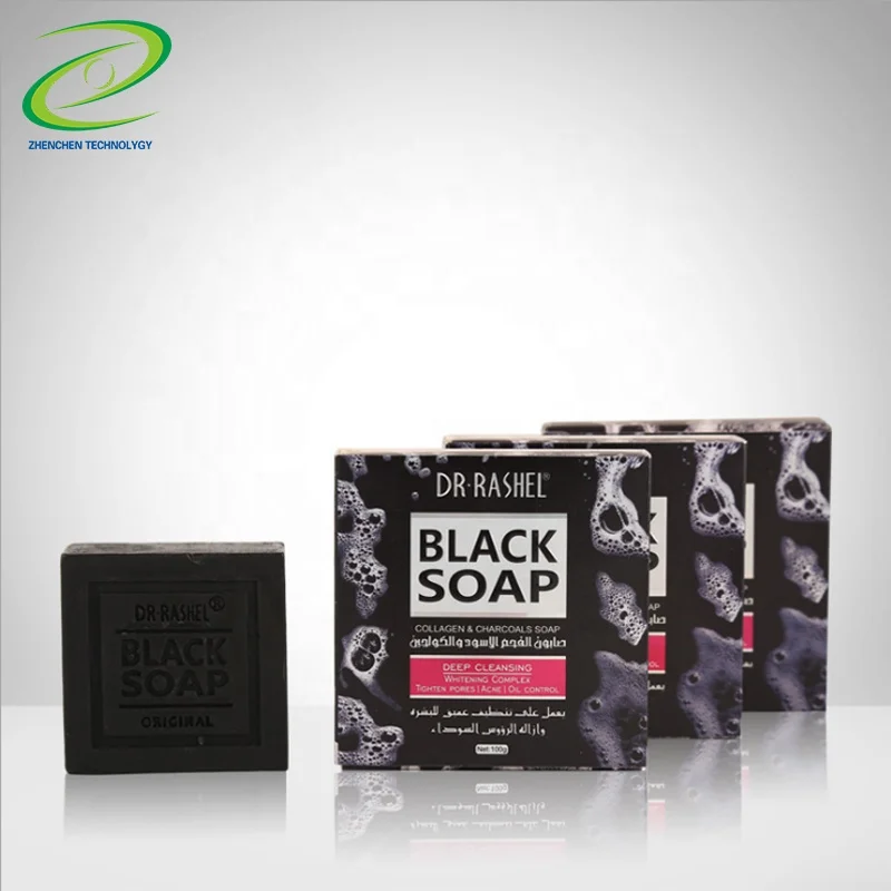 Face Soap Oily Skin Deep Clean Anti-Acne Bamboo Charcoal Soap