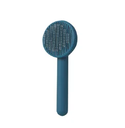 Factory Wholesale High Quality  Massage Pin Self Cleaning Pumpkin Pet Cat Dog Brush Comb