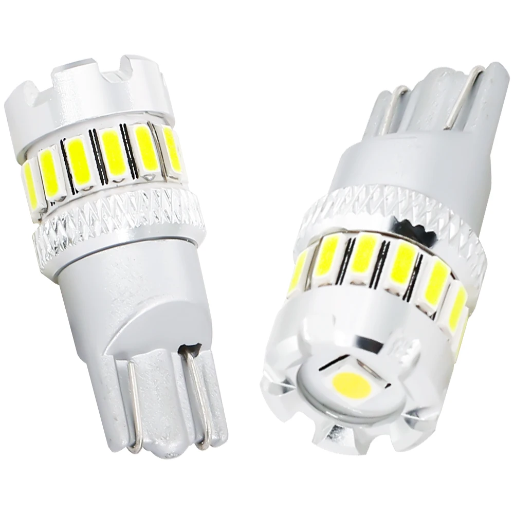Super White 12V 190LM 1206 led t10 12/24v led t10 10w 194 2323 interior bulb SX284