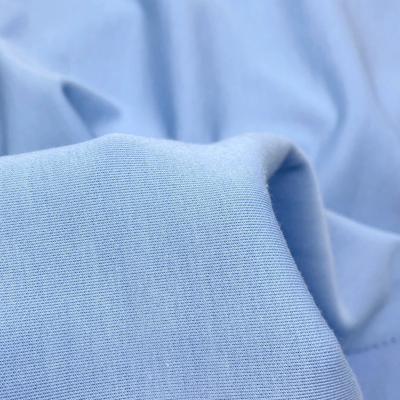 Wholesale 5% spandex 47% polyester 48% modal knit solid 260gsm soft air layer scuba fabric for pants hoodies