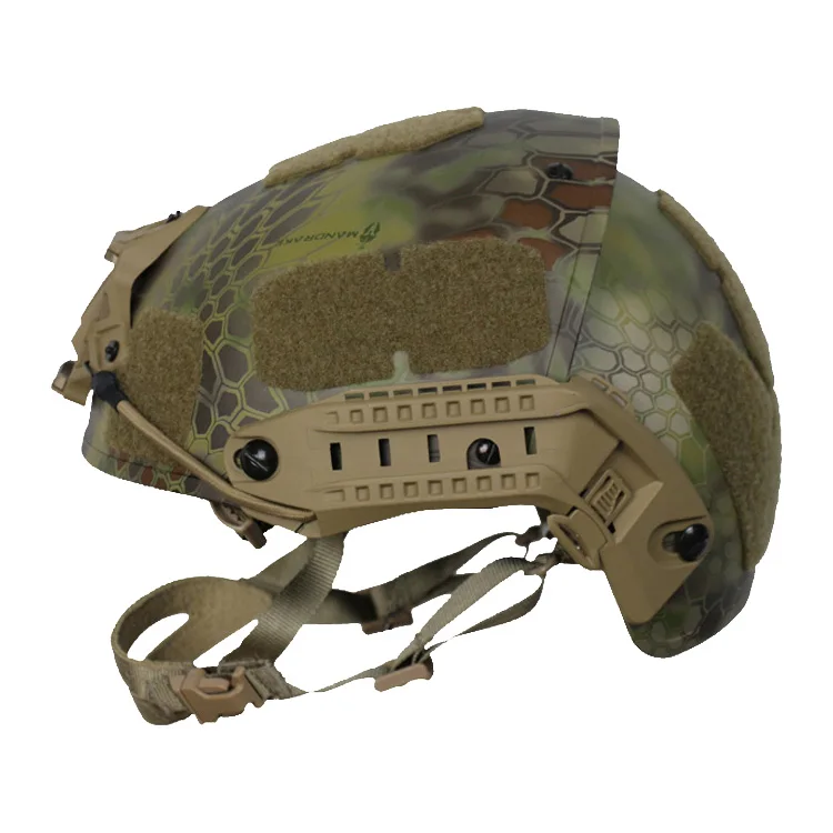 Aramid UHMWPE защитный шлем для планера с камуфляжным мандрагом