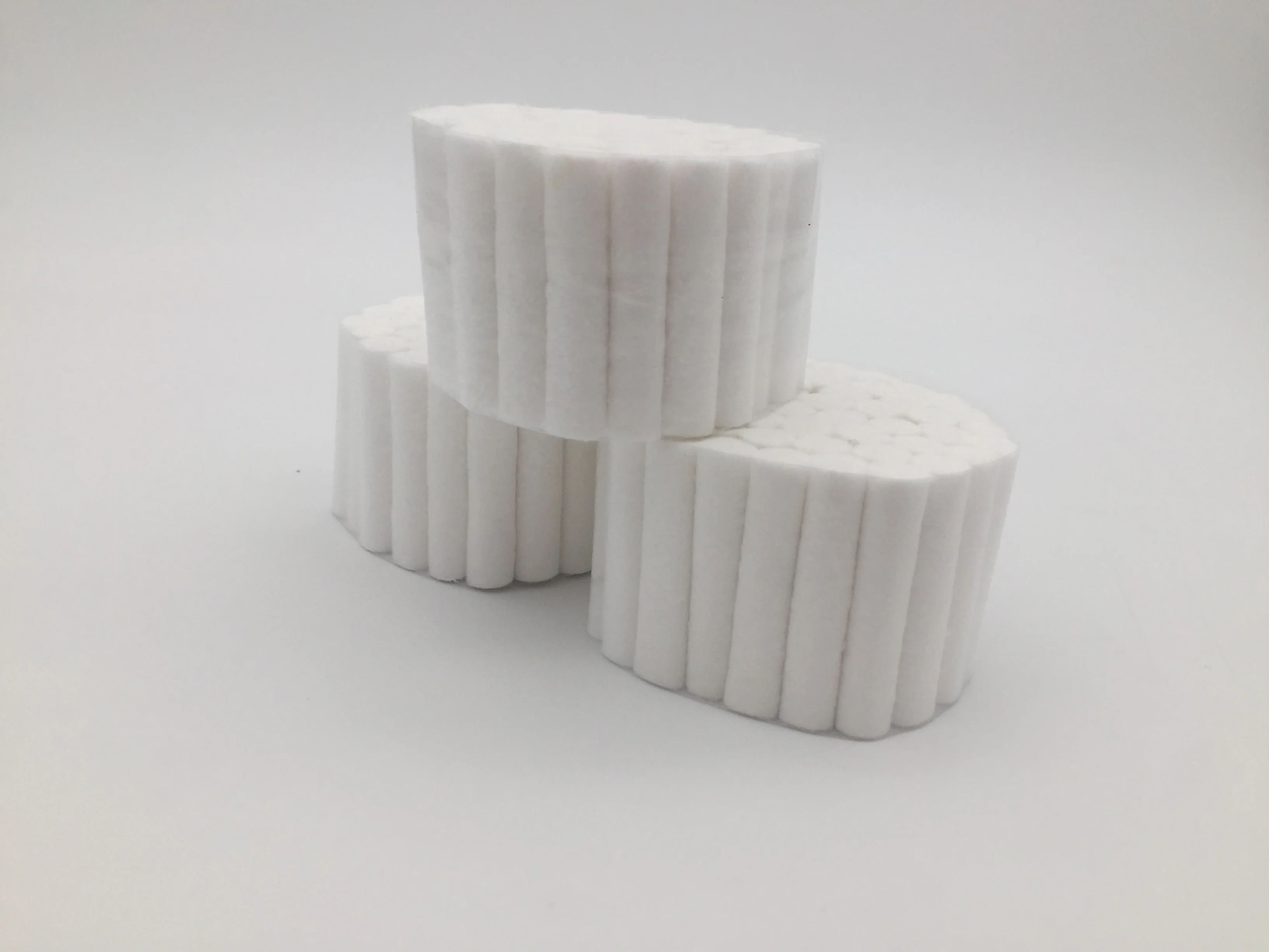 medical fabric roll for dental care cotton roll