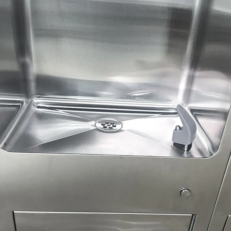 stainless steel water cooler wall mounted cold water dispenser drinking fountain