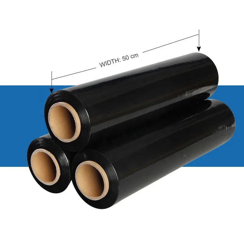 High Quality black PE strech film
