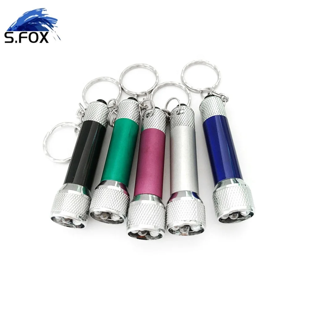 Top selling Portable Eco-friendly Mini EDC 5LED Keychain LED Torch