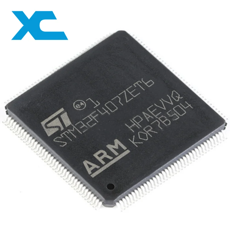 Integrateds Circuit STM32F407ZET6 LQFP144 Microcontroller MCU ARM Cortex M4 32BIT 512KB Microcontroller