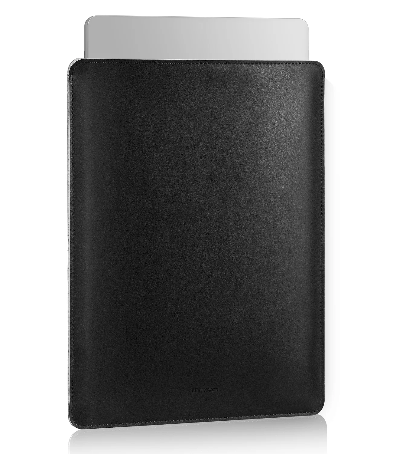 MoKo Utra Slim 14 inches Bag Computer Case Fliz Sleeve Case PU Leather Laptop Sleeve Bag for MacBook Pro 14 Inch M3 M2 M1