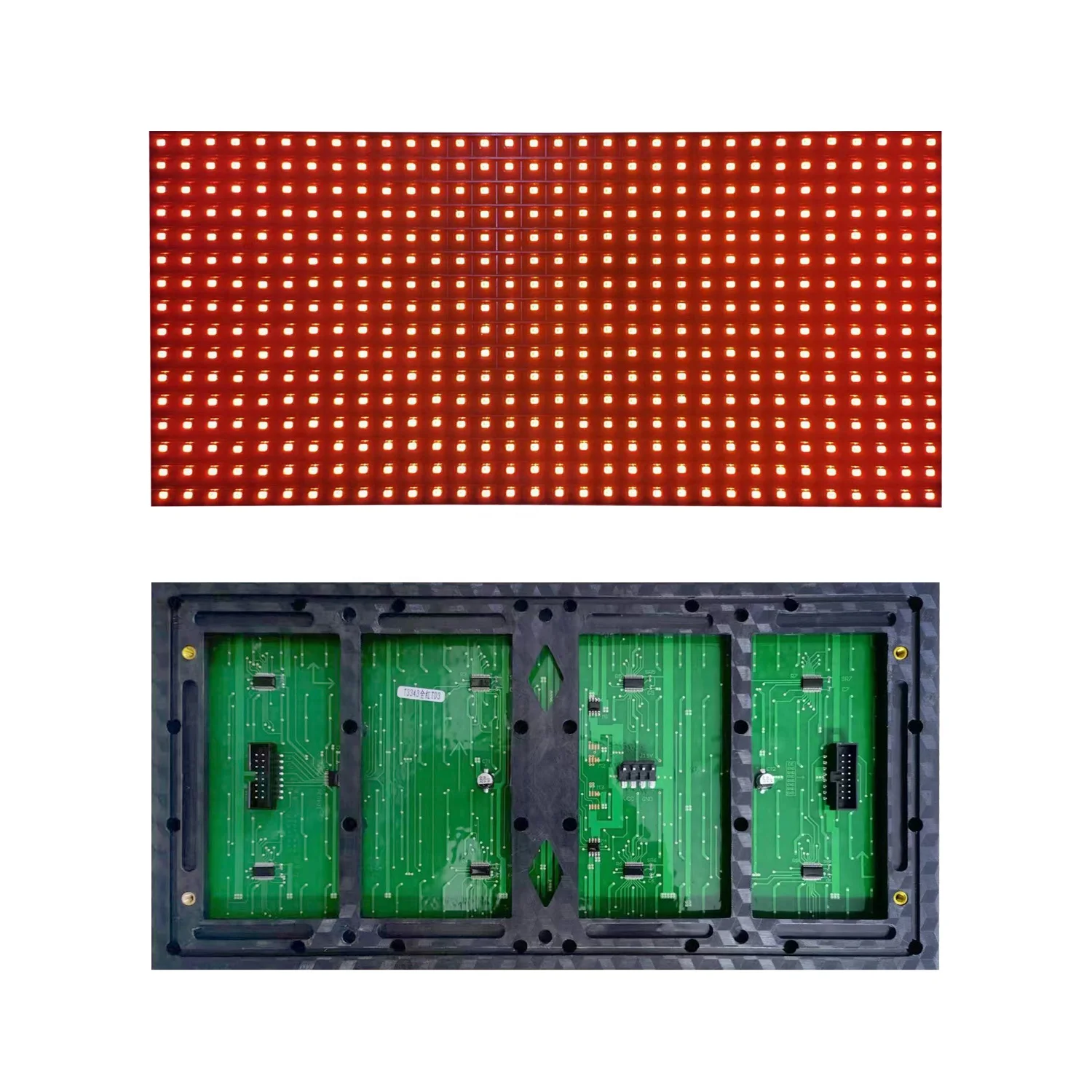 P10 Indoor SMD LED Modules 320*160mm P10 SMD Single Red LED Module in stock