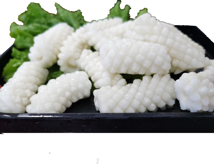  Замороженные морепродукты Illex цветок кальмара IQF