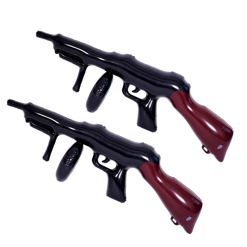 80cm Funny design eco-friendly pvc inflatable modle gun weapon toys