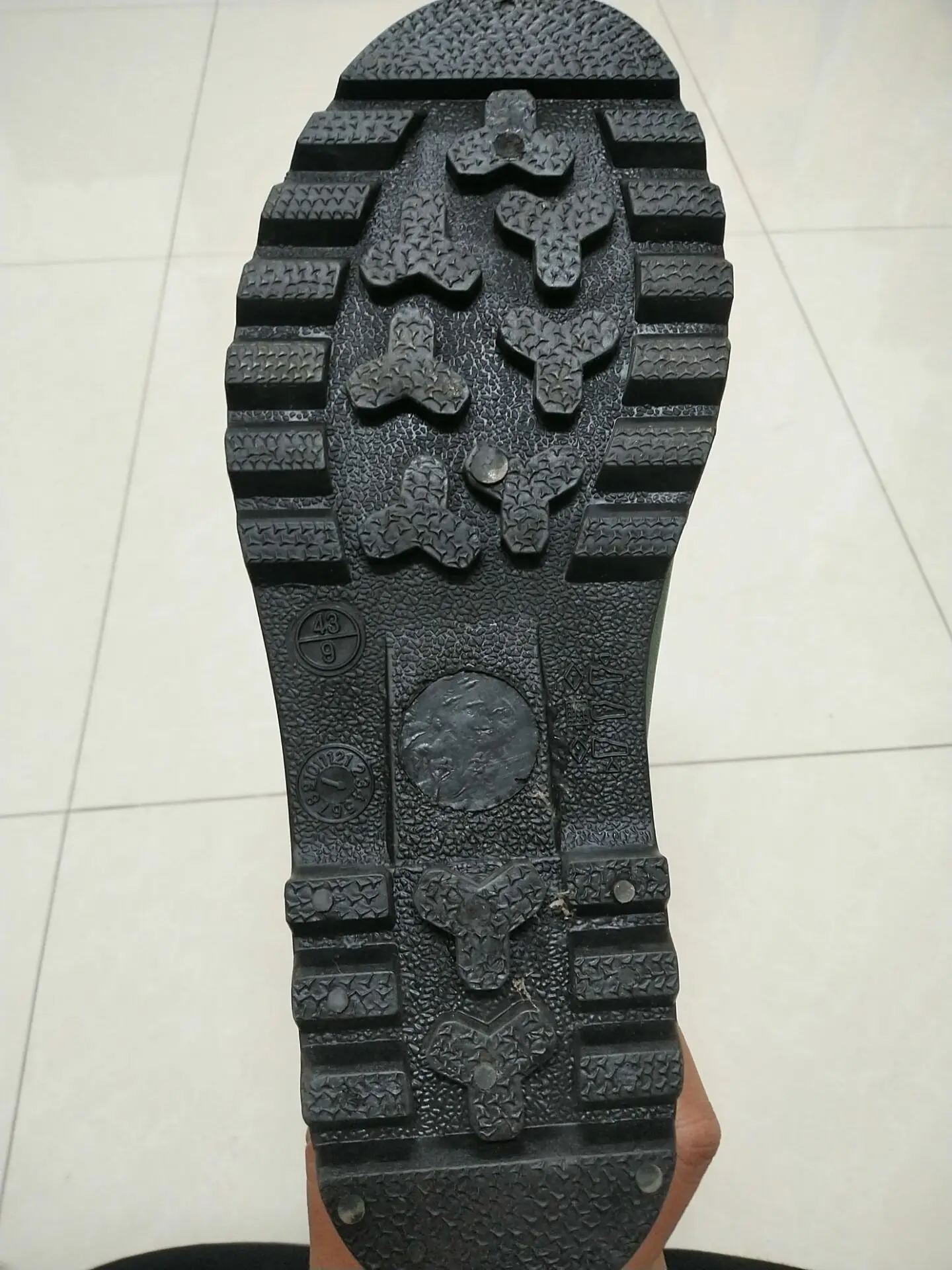 high quality industry use   100% PVC waterproof  steel toe  steel sole safety gum boots rain boots