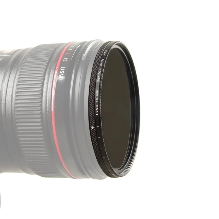 Оптовая торговля OEM cuely тонкий УФ-фильтр 49 мм с ND2-400 ND2 для ND400 ND фильтр объектива Набор УФ-фильтров нейтральной плотностью настраиваемый изменяемый