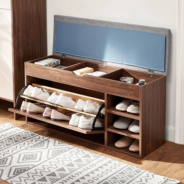 Newest simple shoe cabinet white home box organizer entrance rack modern design for apartment shoes racks