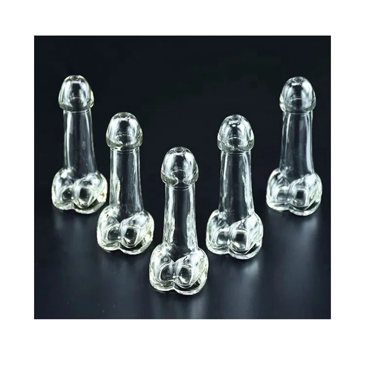 bachelorette party night club supplies pub bar favor willy penis shape glass wine drinking cups