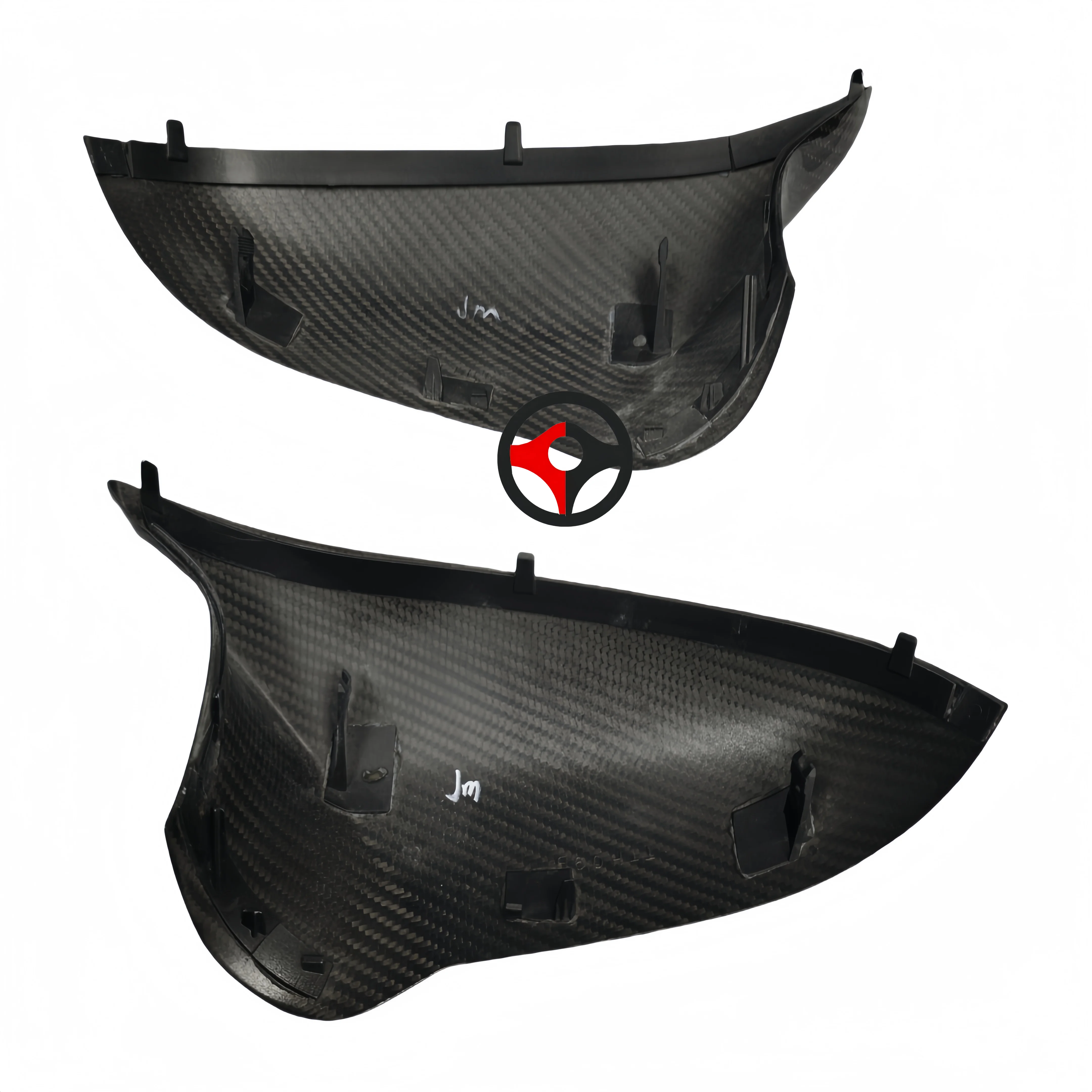 For BMW F87 M2 LD Real Carbon Fiber Rear View Mirror Cover  Accessory Compatible Replacement Car Side Rearview Caps Case Shell