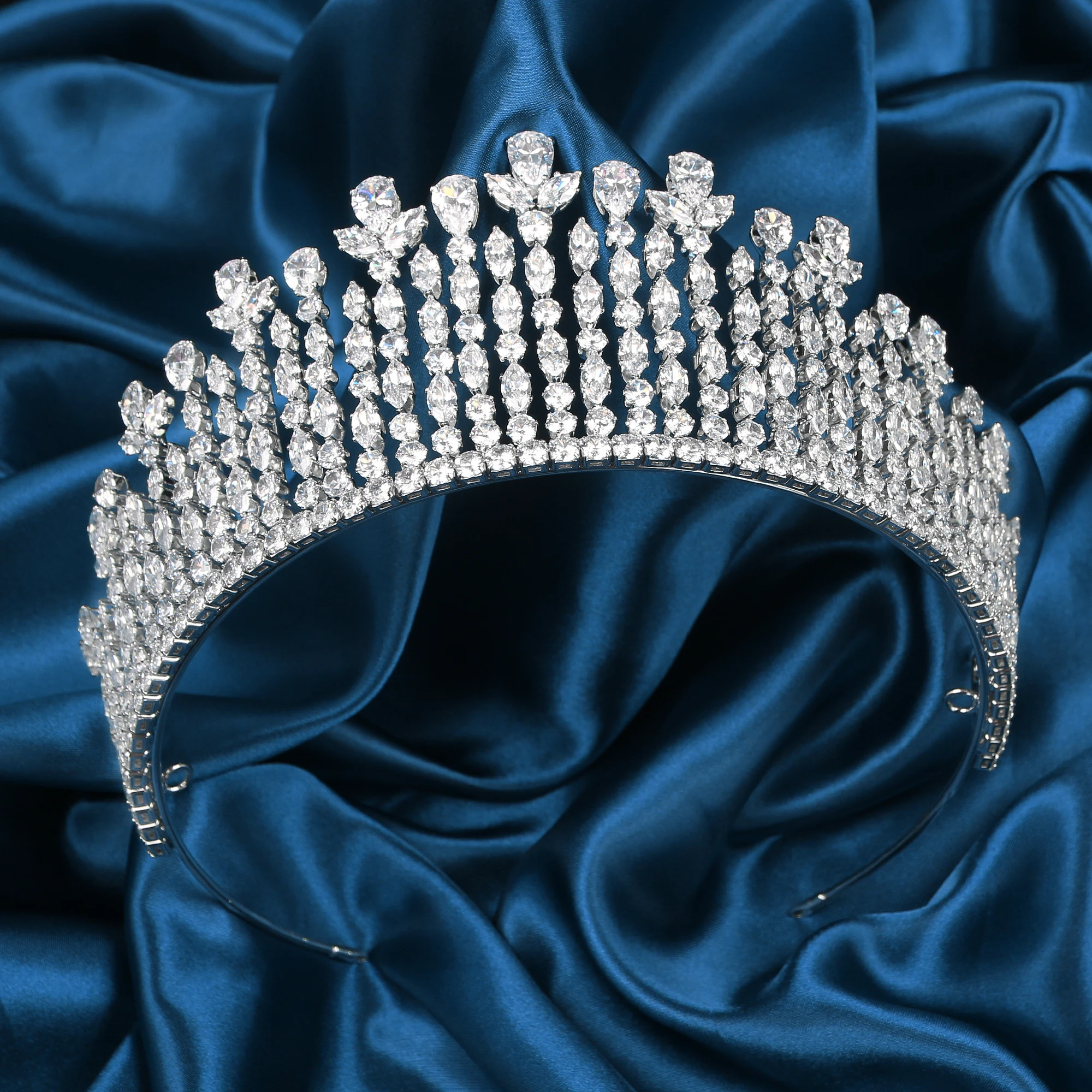 Ювелирные изделия Bohua GS0270, новинка, Популярная оптовая продажа, свадебные тиары и корона, Тиара для невесты