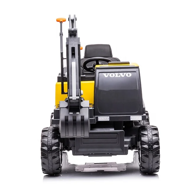 Licensed VOLVO Battery operated 12v electric toy remote control  ride on kids excavator for children