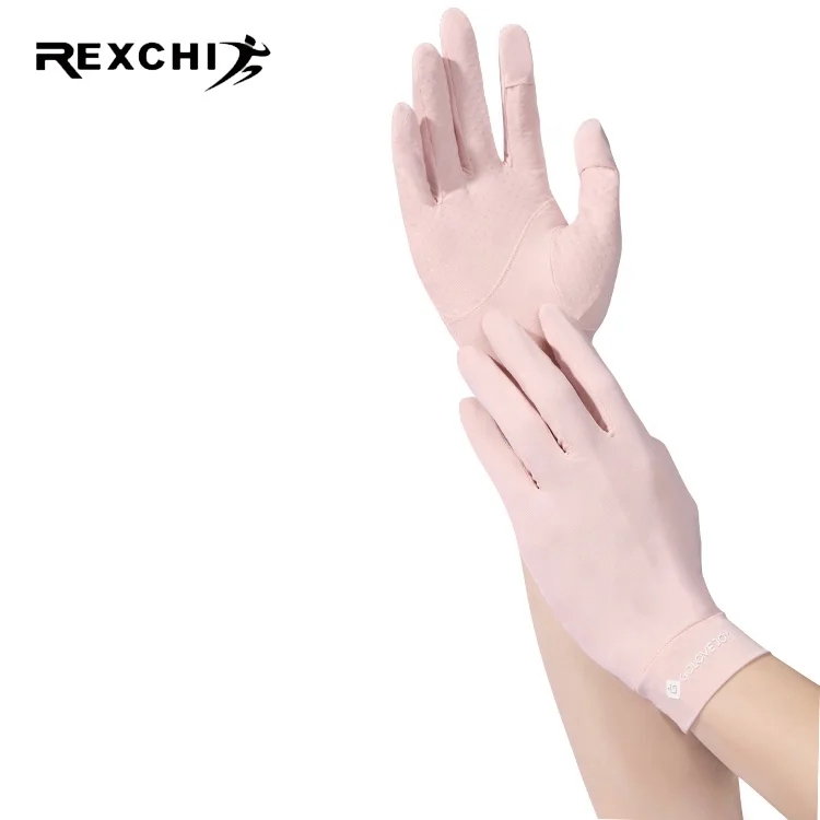  Женские кружевные перчатки REXCHI XG48 летние эластичные солнцезащитные для вождения с защитой от УФ-лучей дышащие сенсорных