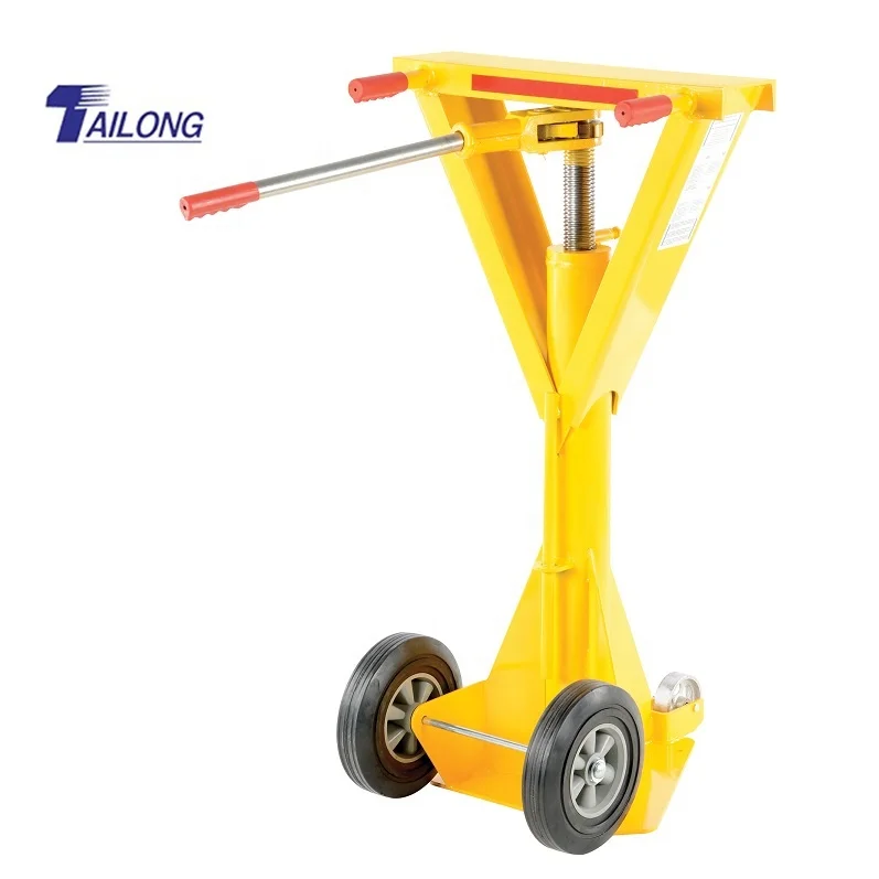 100,000 Lb Static Capacity Steel Trailer Stabilizing Jack