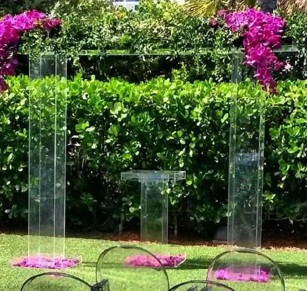 Роскошный свадебный фон A & C цветочный зеркальный арочный стул красивая свадебная беседка из магазина мечты для свадьбы