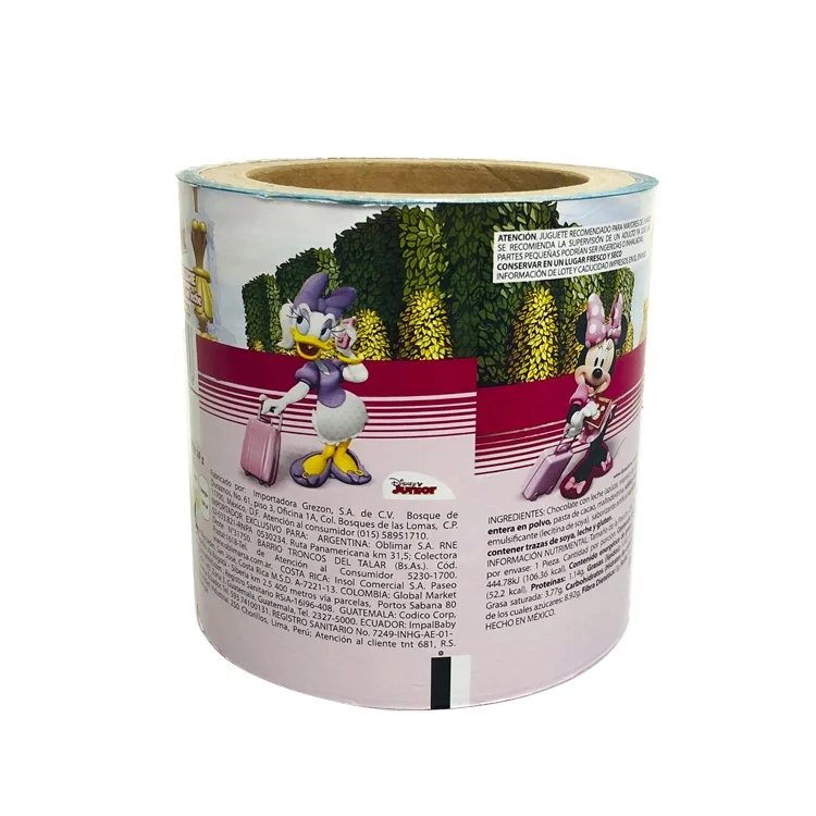 eco friendly hot sale aluminium foil colorful printing candy food packaging aluminium foil paper