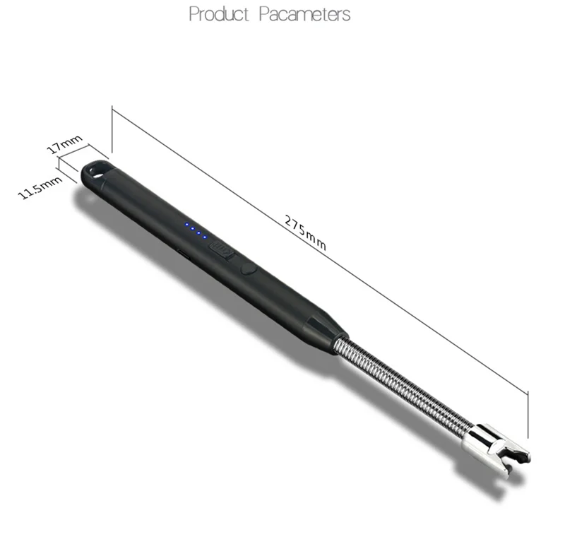 High Quality Custom Long Stick Plasma Candle Lighter/electric Bbq Lighter/usb Arc Kitchen Lighter